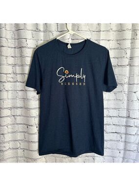 Ladies Fruit of The Loom "Simply Blessed" tee shirt Size M